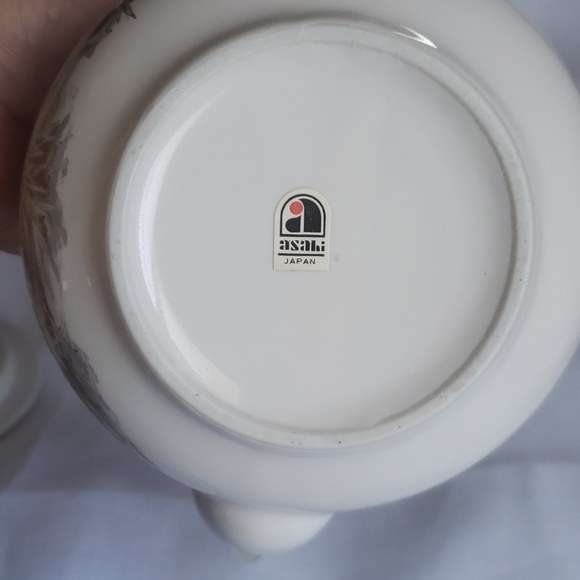 Asahi Japan Birds & Flowers Vintage Teapot - Picture 6 of 7